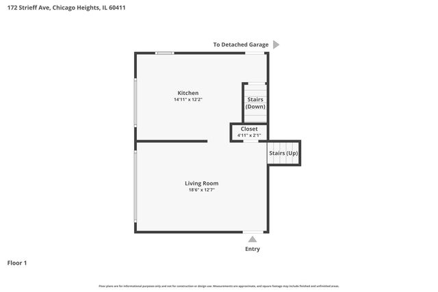 172 Strieff Avenue, Chicago Heights, IL 60411