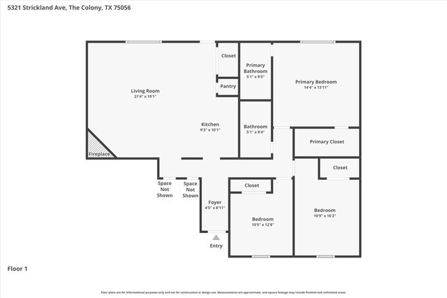 5321 Strickland Avenue, The Colony, TX 75056