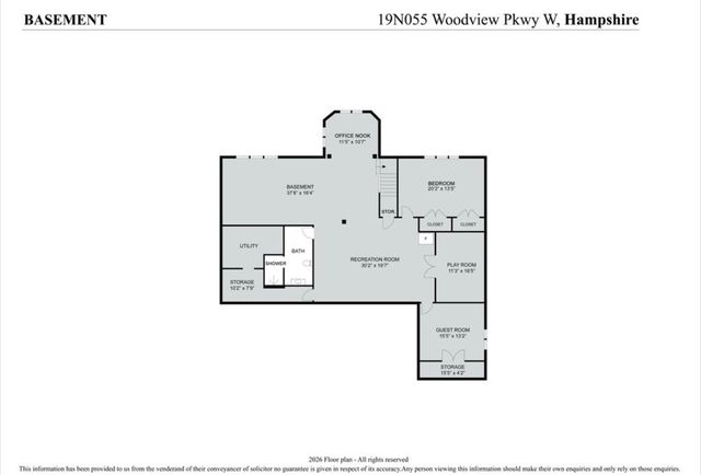 19N055 Woodview Parkway, Hampshire, IL 60140