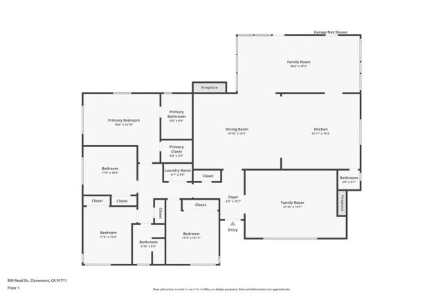909 Reed Drive, Claremont, CA 91711