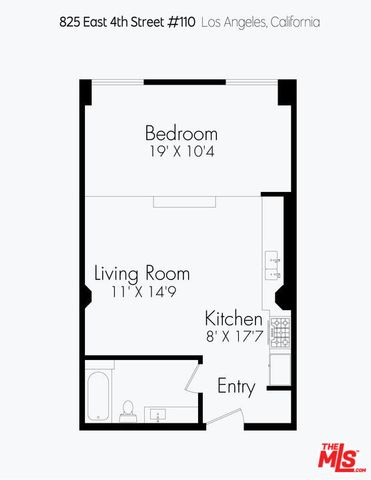 825 E 4th Street 110, Los Angeles, CA 90013