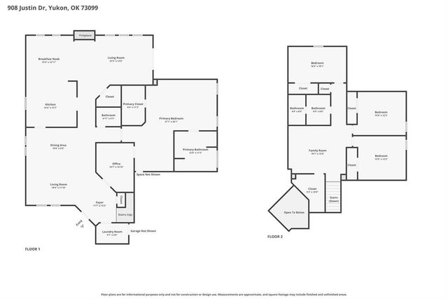 908 N Justin Drive, Yukon, OK 73099