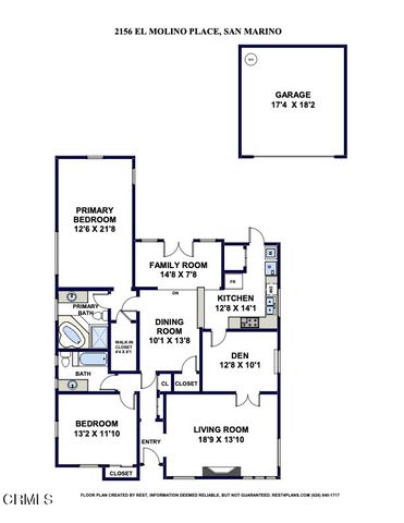 2156 El Molino Place, San Marino, CA 91108