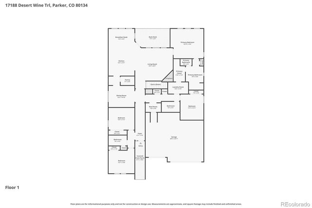 17188 Desert Wine Trail, Parker, CO 80134