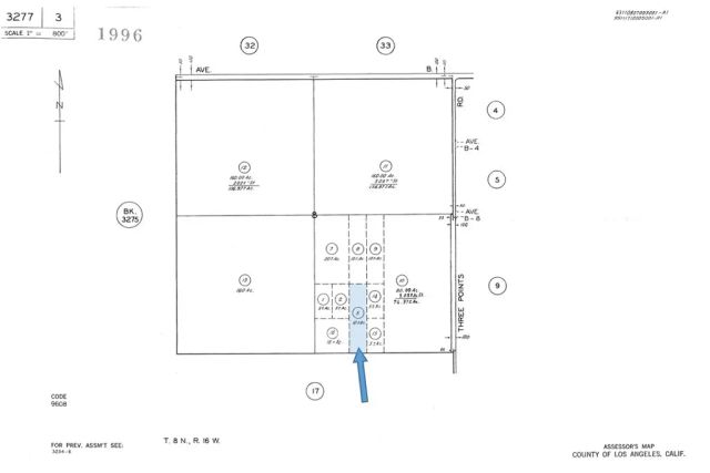 0 Ave C vicinity 264th St W, Fairmont, CA 93536