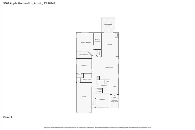 5509 Apple Orchard LN, Austin, TX 78744