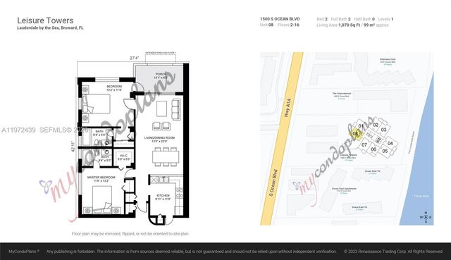 1500 S Ocean Blvd 1408, Lauderdale By The Sea, FL 33062