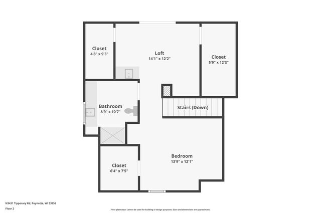 N3431 Tipperary Road, Poynette, WI 53955