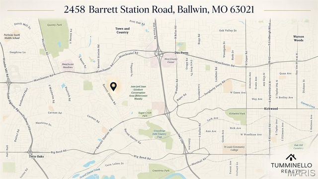 2458 Barrett Station Road, Ballwin, MO 63021