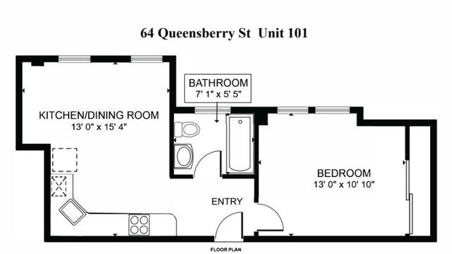 64 Queensberry St 101, Boston, MA 02215