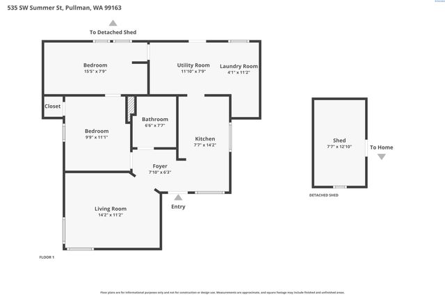 535 SW Summer St, Pullman, WA 99163