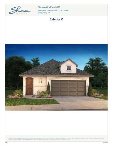 4018 Honeyspring Drive, Missouri City, TX 77459