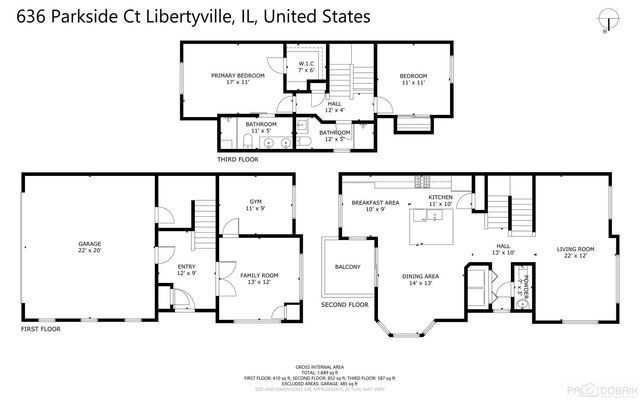 636 Parkside Court, Libertyville, IL 60048