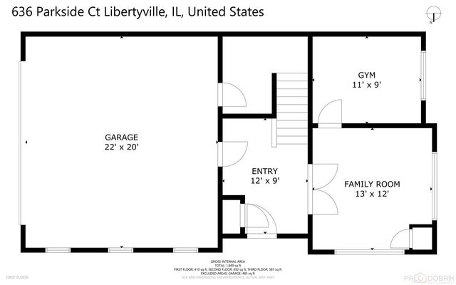 636 Parkside Court, Libertyville, IL 60048
