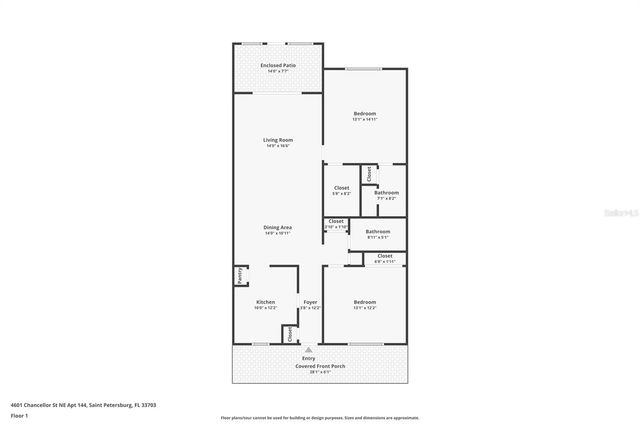 4601 CHANCELLOR STREET NE 144, St Petersburg, FL 33703