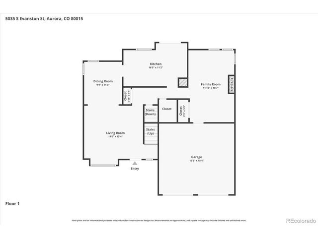 5035 S Evanston St, Aurora, CO 80015