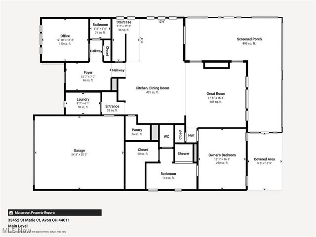 33452 St Marie Court, Avon, OH 44011