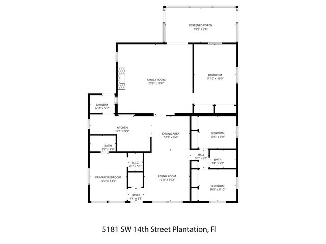 5181 SW 14th Street, Fort Lauderdale, FL 33317