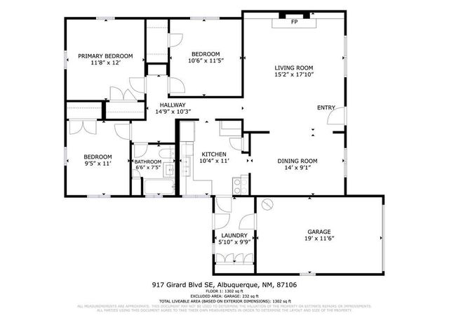 917 Girard Boulevard SE, Albuquerque, NM 87106