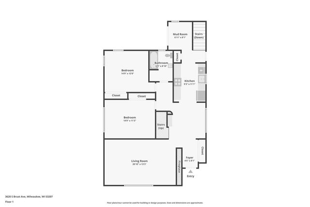 3620 S Brust AVENUE, Milwaukee, WI 53207