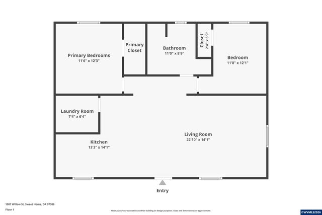 1907 Willow St, Sweet Home, OR 97386