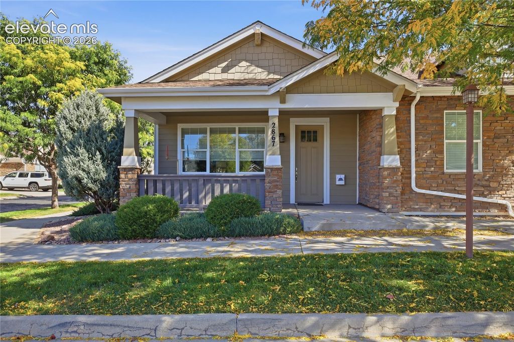2867 Lewis Meadows View, Colorado Springs, CO 80907 — exterior