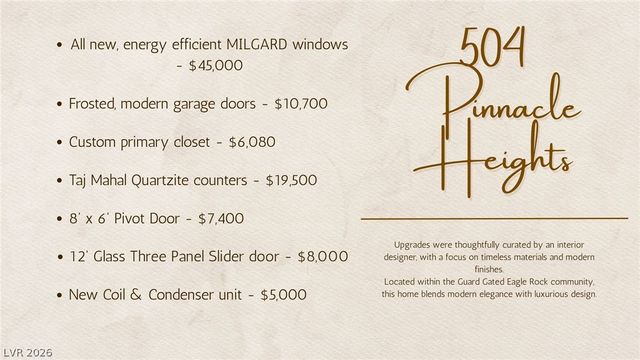 504 Pinnacle Heights Lane, Las Vegas, NV 89144