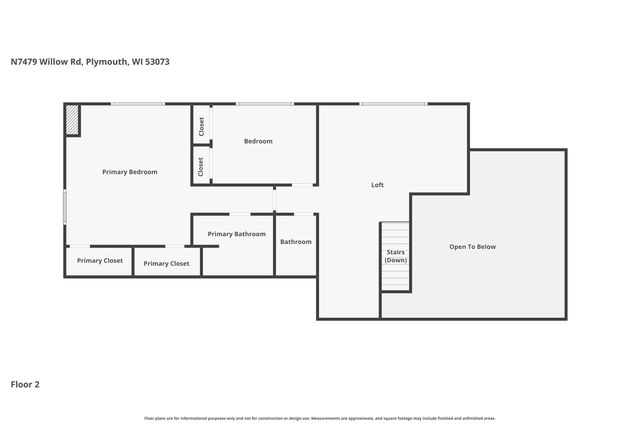 N7479 Willow ROAD, Plymouth, WI 53073