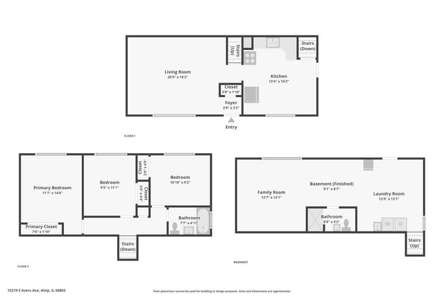 12219 S Avers Avenue, Alsip, IL 60803