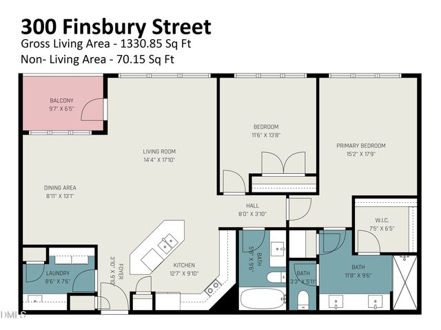300 Finsbury Street Apt 306, Durham, NC 27703