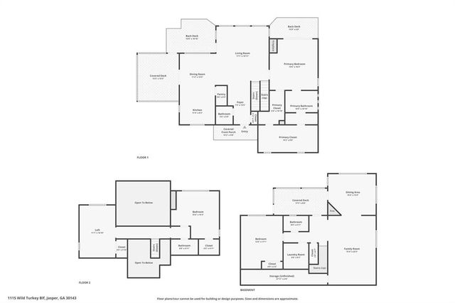 1115 Wild Turkey Bluff, Big Canoe, GA 30143