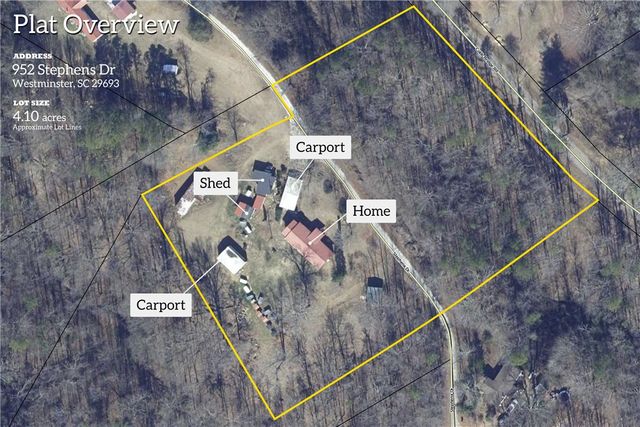 952 STEPHENS Drive, Westminster, SC 29693