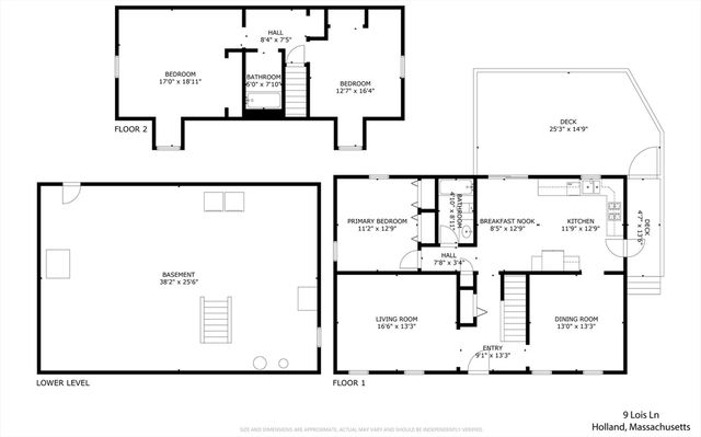 9 Lois Ln, Holland, MA 01521