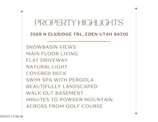 3568 N Elkridge Trail, Eden, UT 84310