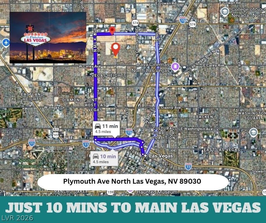 Image 13 of property listing at 0000 Plymouth Avenue, North Las Vegas, NV 89030