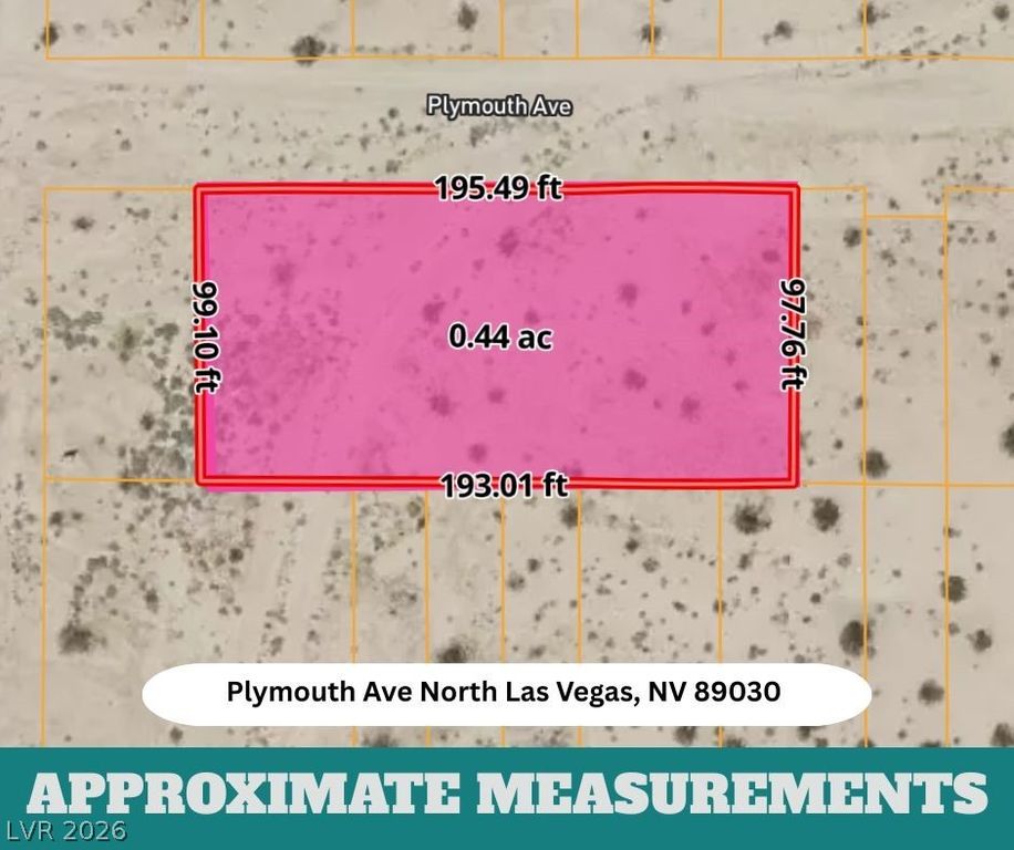 Image 8 of property listing at 0000 Plymouth Avenue, North Las Vegas, NV 89030