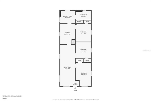 639 GRAND STREET, Orlando, FL 32805