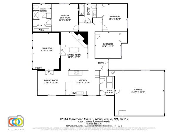 12344 Claremont Avenue NE, Albuquerque, NM 87112
