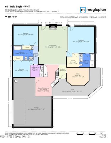 691 Bald Eagle Drive, Vass, NC 28394