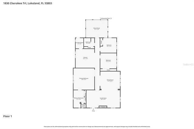1830 CHEROKEE TRAIL, Lakeland, FL 33803