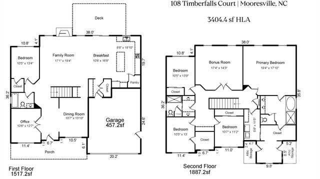 108 Timberfalls Court, Mooresville, NC 28115