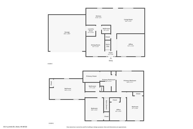 555 Hyannis Drive, Avon, IN 46123