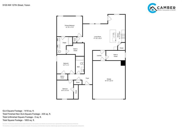 12704 Elba Drive, Yukon, OK 73099