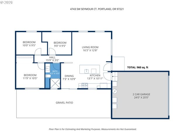 4743 Sw SEYMOUR Ct, Portland, OR 97221