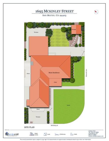 1695 Mckinley Street, San Mateo, CA 94403