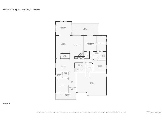 23840 E Tansy Dr, Aurora, CO 80016