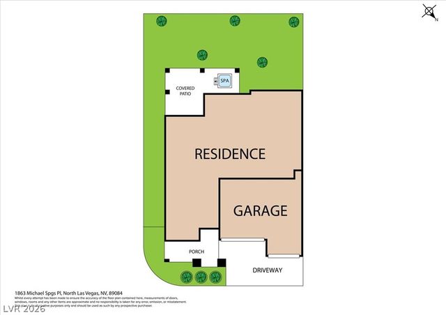 1863 Michael Springs Place, North Las Vegas, NV 89084