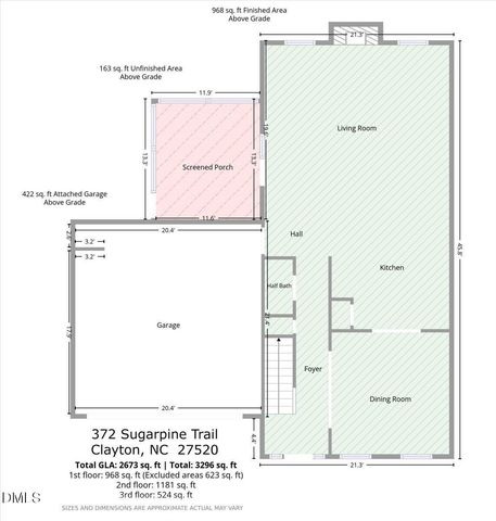 372 Sugarpine Trail, Clayton, NC 27520