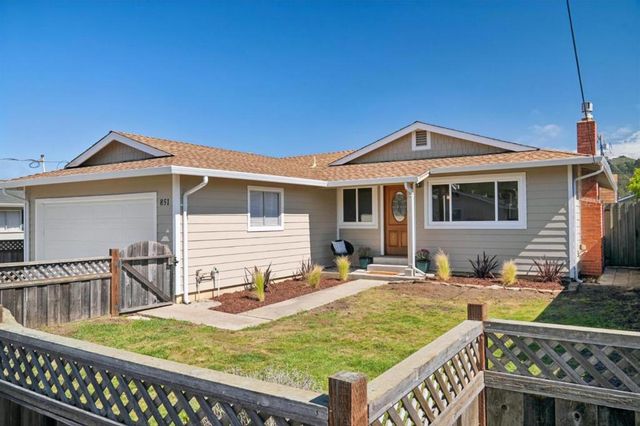 851 Standish Road, Pacifica, CA 94044