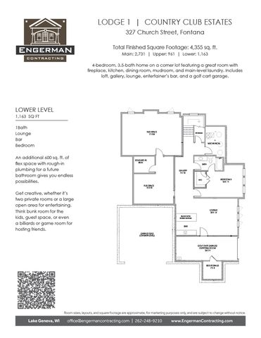 327 Church DRIVE, Fontana, WI 53125